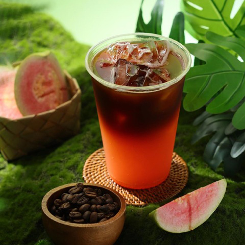 Floral Sparkling Americano