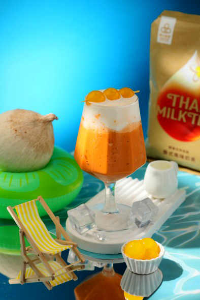 Instant Thai Styled Milk Tea Powder Image